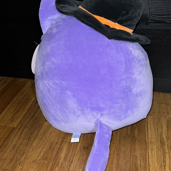 NWT Halloween 2022 Squishmallow - Gerik 20+" Inch The Purple Cat Kellytoy - Picture 3 of 3